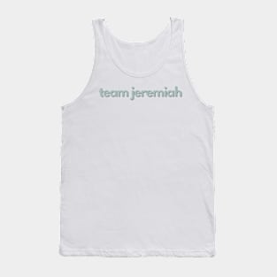 Team Jeremiah The Summer I Turned Pretty Tank Top